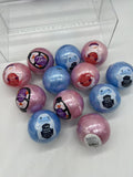 (12) Bath Bomb Fairy Snow Berry Sugar Citrus Shimmer Vanilla Bomb Gift Set Bulk