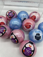 (12) Bath Bomb Fairy Snow Berry Sugar Citrus Shimmer Vanilla Bomb Gift Set Bulk
