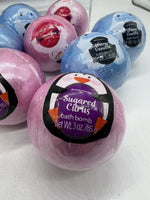 (12) Bath Bomb Fairy Snow Berry Sugar Citrus Shimmer Vanilla Bomb Gift Set Bulk