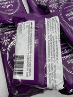 (10) Groovi Beauty Makeup Removing Towelette Wipes Remover 15 Count Bulk Lot 150