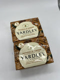 (2) Yardley London Oatmeal & Almond Nourishing Bath Bar 2 Pack Each Shower Wash