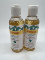 (2) Burt's Bees Natural Solutions Purifying Gel Cleanser Clear Blemishes 5 oz