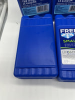 (12) Freez Pak Reusable Ice Substitute Lifoam Refreezeble Cooler Packs Small 6”