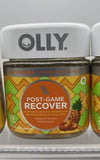 OLLY Post-Game Recover Sport Pineapple Punch Gummies 257/24 COMBINE SHIP