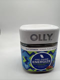 OLLY Pre Game Energize Gummies Plant-Based 25 Count 7/24 Boost Fitness