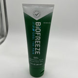 Biofreeze Menthol  Pain Relieving Gel 3 OZ  Muscle Soreness Cool Recovery 5/25