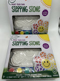 (2) Flower Create Your Own Stepping Garden Stone Kids Art Craft Paint Mosaic