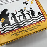 (2) Worst Case Scenario Card Game  Disaster Strikes Party Set Humor Victim Wheel