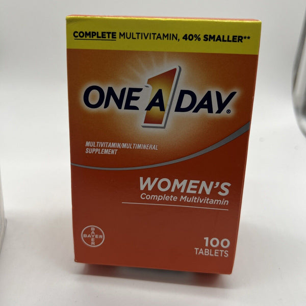 One A Day Women's Complete Multivitamin 100 Tablets 7/25