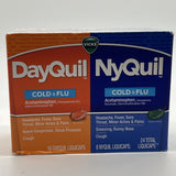 DayQuil & NyQuil COLD & FLU LiquiCaps, 24 Total Capsules 9/26 COMBINESHIP