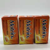 (3) Motrin Ibuprofen Tablets 200mg (NSAID) 24 Coated Caplets 72ttl 6/26