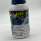 ADVIL Liqui-Gels Mini 200 MG   Mini  pain Relief Ibuprofen  200 count 3/26