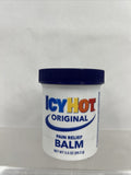 (2) Icy Hot Original Strength Pain Relieving Balm (3.5 Oz) 7/26
