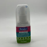 Benadryl Extra Strength Anti-Itch Spray Cooling Analgesic 2oz TSA COMBINESHIP