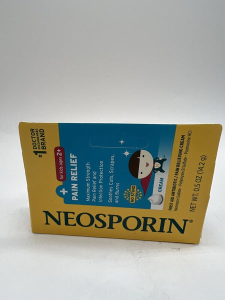 Neosporin First Aid Antibiotic + Pain ReliefCream For Kids .5oz724