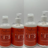 (4) Shea Moisture Kids Extra-nourishing Shampoo & Conditioner Mango Carrot 7.7oz