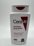 (4) CeraVe Soothing Body Wash for Very DrySkin Gentle Formula Hydrating 10oz