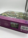 Serenity Chapel 1000 Pieces Thomas Kinkade 26"x19" Ceaco Puzzle Bonus Poster
