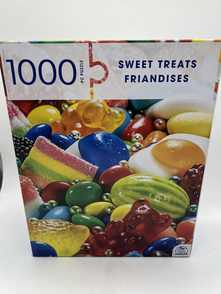 Spin Master Sweets treats Friandises 1000pc Puzzle Gummy Bears Hard Candy Rainbo