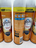 (5) Glade Hawaiian Breeze Aerosol Room Spray Air Freshener Mist 8 oz