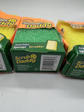 (3) Scrub Daddy Sponge Daddy Dual-Sided Sponge + Scrubber  2pk COMBINE SHIP