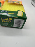 (3) Scrub Daddy Sponge Daddy Dual-Sided Sponge + Scrubber  2pk COMBINE SHIP