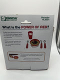 Power of Red Adaptive Scoop Bowl  Suction Cup Essential Medical increase appetit