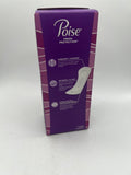 Poise Daily Microliners Light Absorbency Long Length #1 incontinence 50 Count B