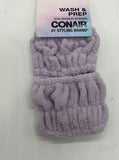 Conair Wash & Prep Spa  Wristbands Absorbent Microfiber Calm Shower Cuff Robe