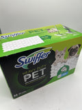 Swiffer Sweeper Pet Heavy Duty Dry Cloth Refills Febreze Dog Cat Hair  32  Ct