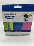 Fujifilm Instax Mini 9 Groovy Case Smokey White Wrist Strap Carry Insta Camera