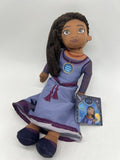 DISNEY Animated Movie WISH Small Plush Cloth Doll TALKING ASHA Stuffed Toy