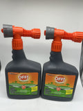 (2) OFF Bug Control Backyard Pretreat Protection Insect Killer Spray 32 fl oz