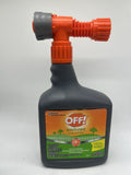(7) OFF Bug Control Backyard Pretreat Protection Insect Killer Spray Hose 32oz