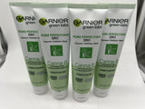 (4) Garnier Canna-B Pore Perfecting 3-In-1 Cleanser Exfoliator Mask Combo 4.4oz