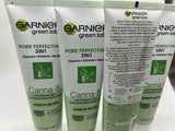 (4) Garnier Canna-B Pore Perfecting 3-In-1 Cleanser Exfoliator Mask Combo 4.4oz