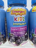 (3) Emergen-C Kidz Immune+ Gummy Excellent Elderberry, 44 CT10/24