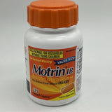 Motrin IB Pain Reliever Fever Reducer (NSAID) Ibuprofen 225 Coated Caplets 11/24