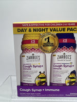 Zarbee's  Children's Day & Night Value Pack Liquid Natural Mixed Berry Bundle
