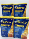 (4) Theraflu Daytime Honey Lemon Flu Relief Max Strength Powder 6ct Each 24 2025