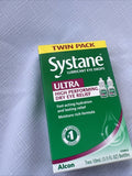 Systane ULTRA High Performance Lubricant Eye Drops Twin 2x 10ml 6/27 COMBINESHIP