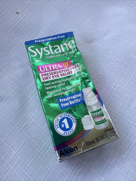 Systane Ultra PF Preservative-Free Eye Drops Dry Eye Relief 10Ml 2/26