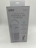 Purezone Mini Portable Air Purifier Rechargeable Travel Filter Airplane Cold Flu