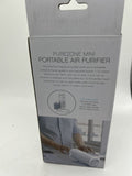 Purezone Mini Portable Air Purifier Rechargeable Travel Filter Airplane Cold Flu