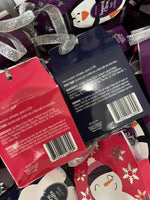 (20) Bath Confetti Fairy Snow Berry Citrus Shimmer Vanilla Bomb Holiday Stocking