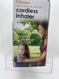 Crane Warm Steam & Cool Mist EE-5948 Portable Rechargeable Cordless Inhaler Vapo