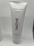 (3) Native Body Lotion Lavender + Rose Paraben& Silicone-Free 12oz COMBINE SHIP!