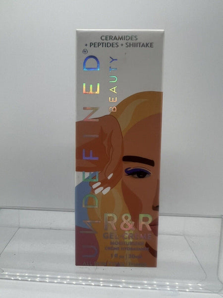 Undefined R&R Gel-Crème Moisturizer 1oz Ceramide Peptide Plant Base COMBINESHIP