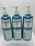 (3) Curel Hydra Therapy Wet  Moisturizer Lotion Dry & Extra-Dry Healing 12oz