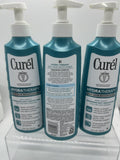(3) Curel Hydra Therapy Wet  Moisturizer Lotion Dry & Extra-Dry Healing 12oz